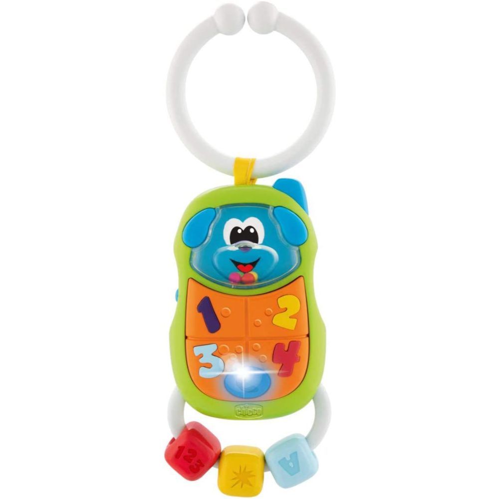 Chicco - Puppy Phone Plastic Rattle