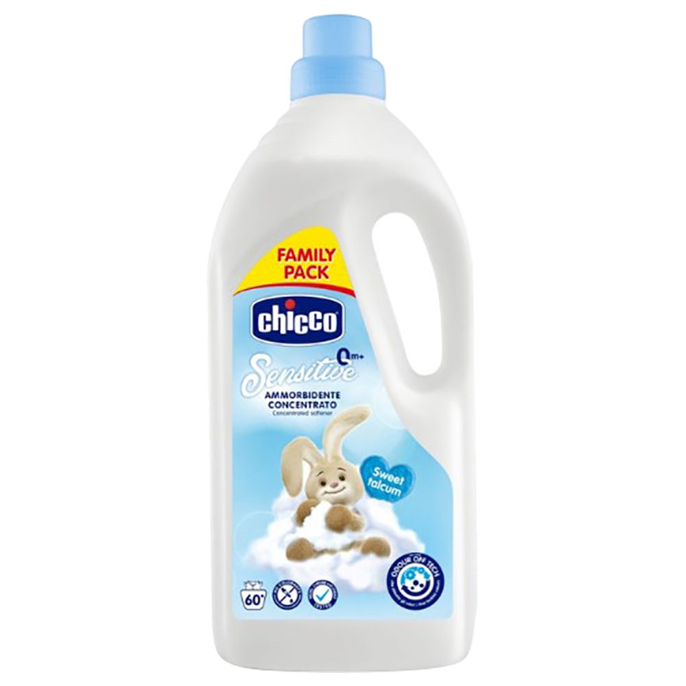 Chicco - Sweet Talcum Softener 1.5L - Pack of 1 - Packaging may Vary