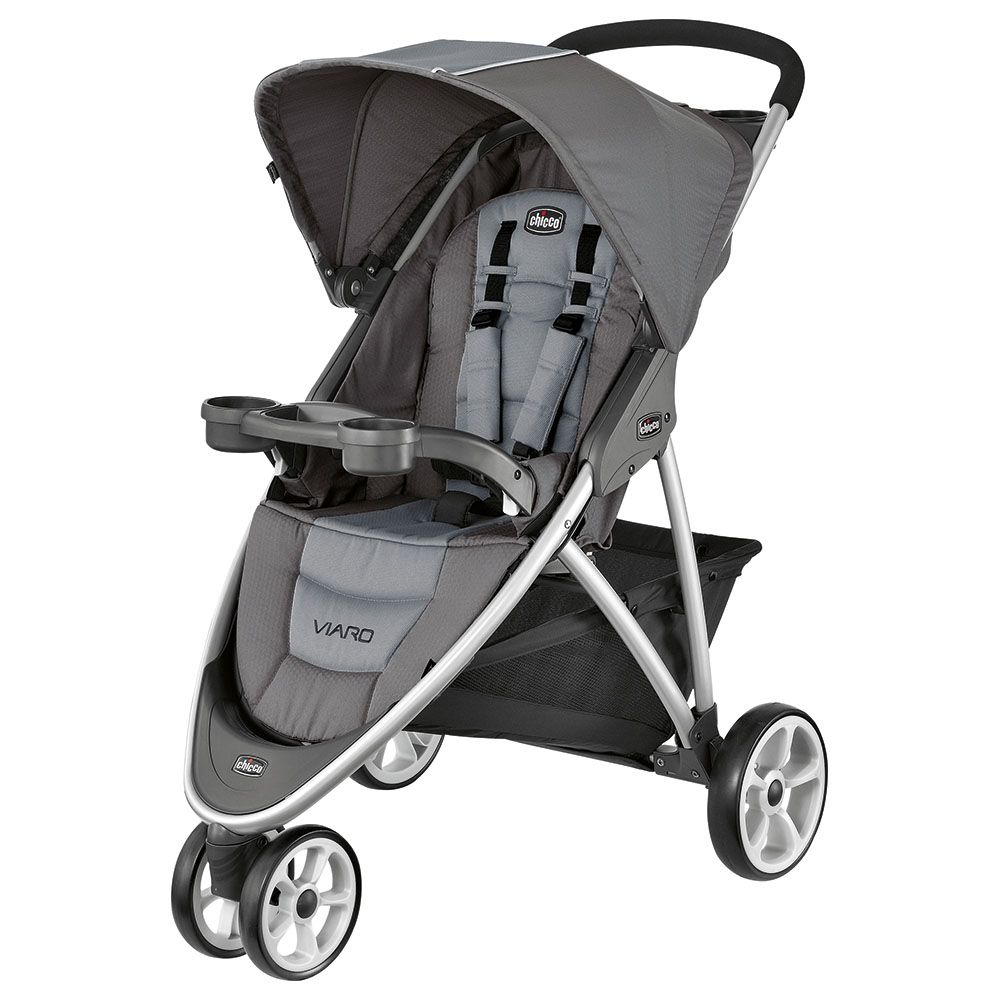 Chicco - Viaro Quick-Fold Stroller 6M-3Y - Graphite