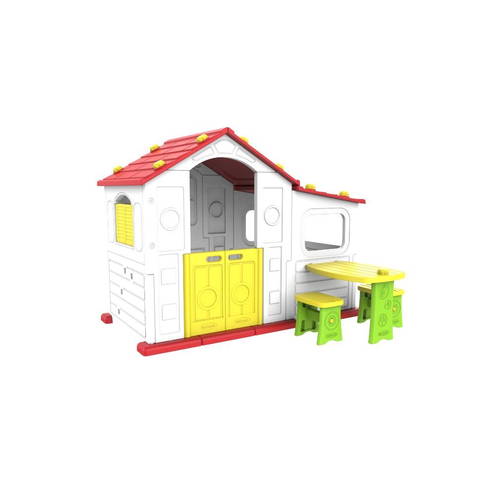 Mini Panda - Tomo Big Playhouse W/ Table & Chairs