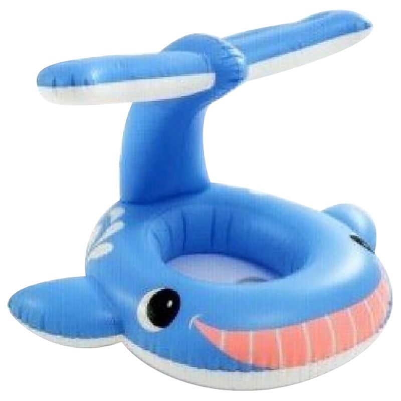 Intex - Jolly Whale Shaded Baby Float - Blue