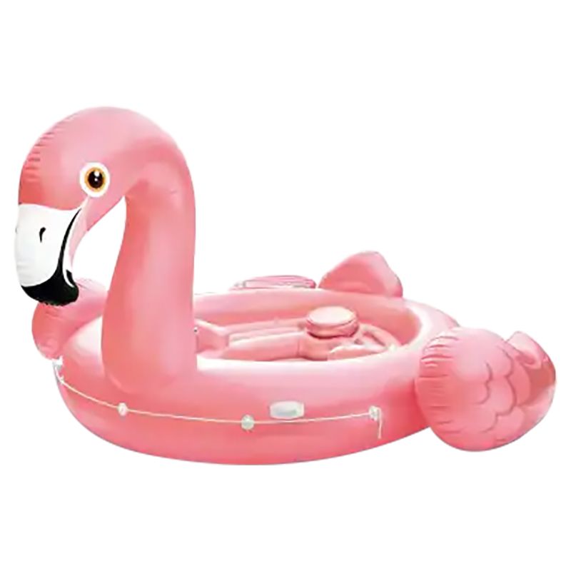 Intex - Flamingo Party Island - Inflatable Pool Float - Pink