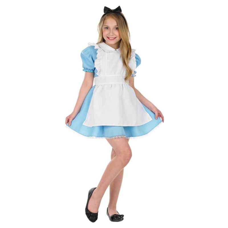 Brain Giggles - Alice In Wonderland Dress - Blue/White