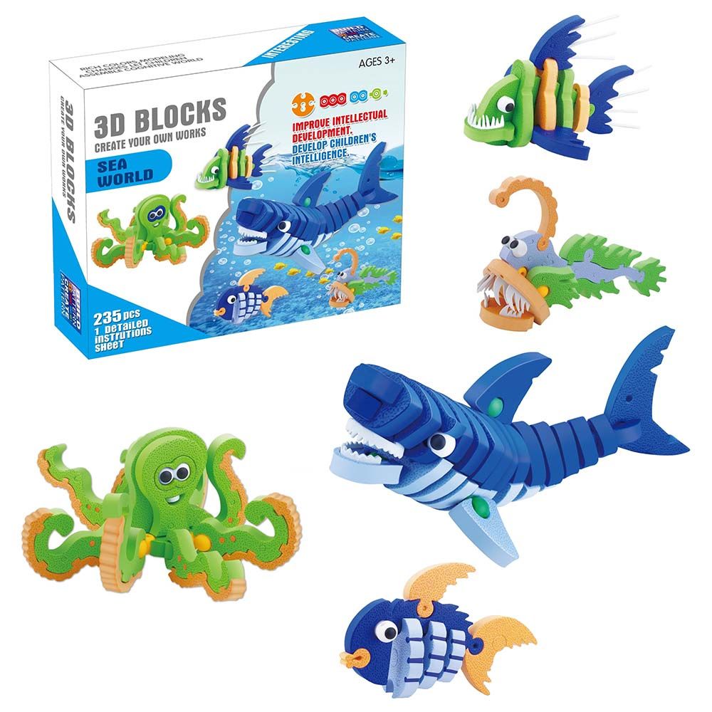 Brain Giggles - Underwater 3D Puzzle 235pcs