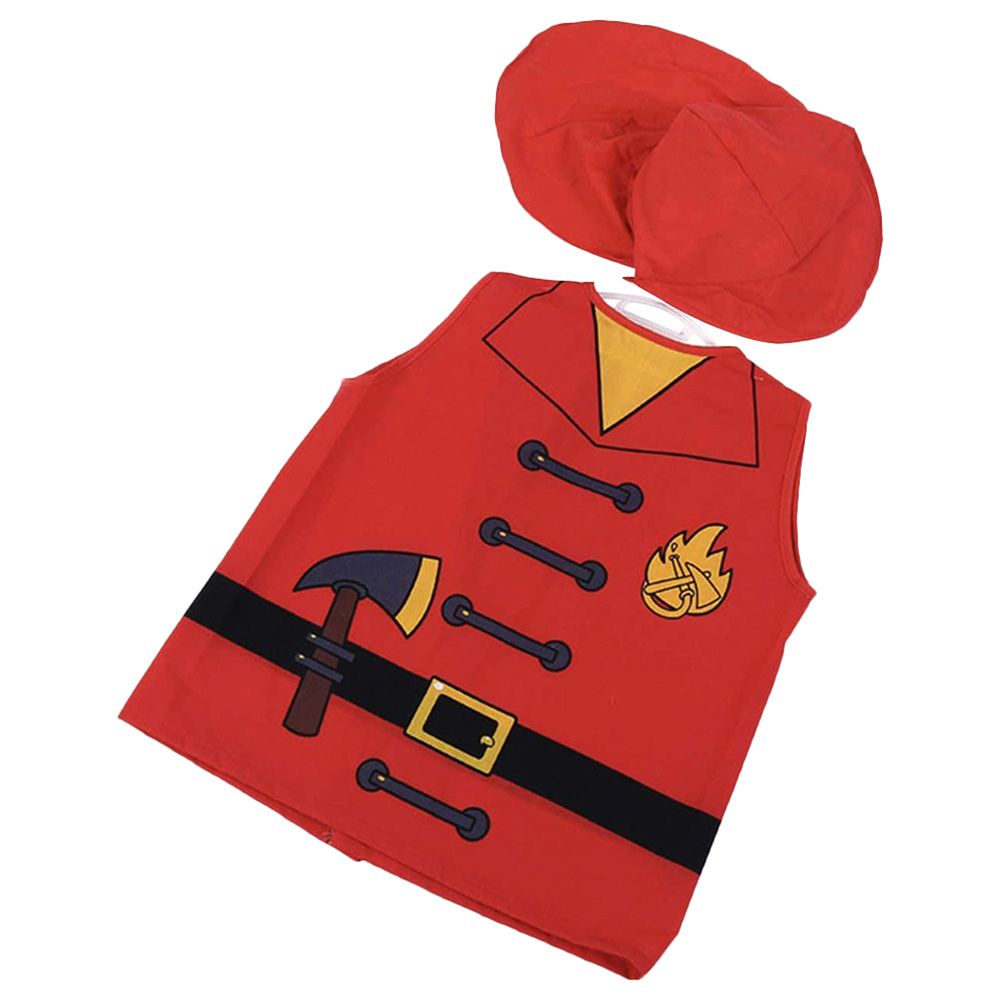 Brain Giggles - Fireman Kid Dress Up Cosplay Halloween Costume