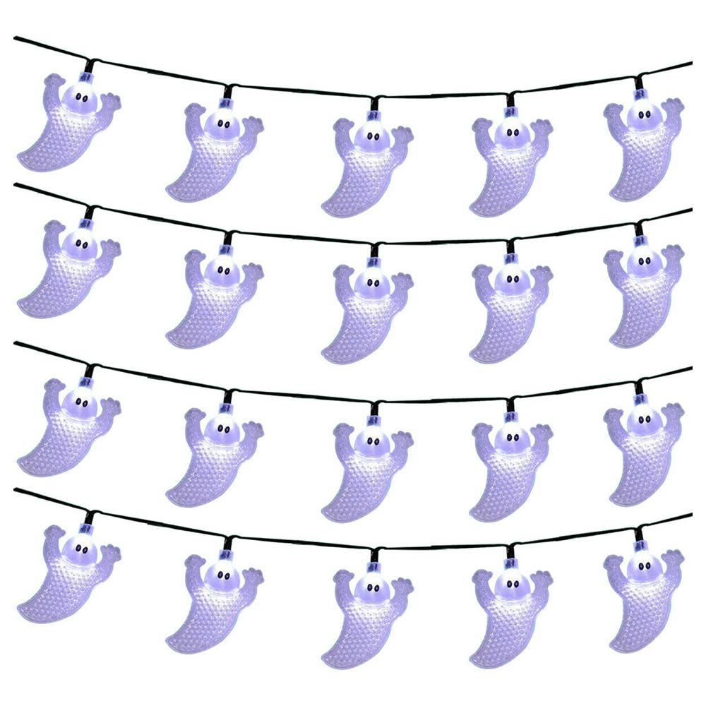 Brain Giggles - Halloween Ghost LED String Lights