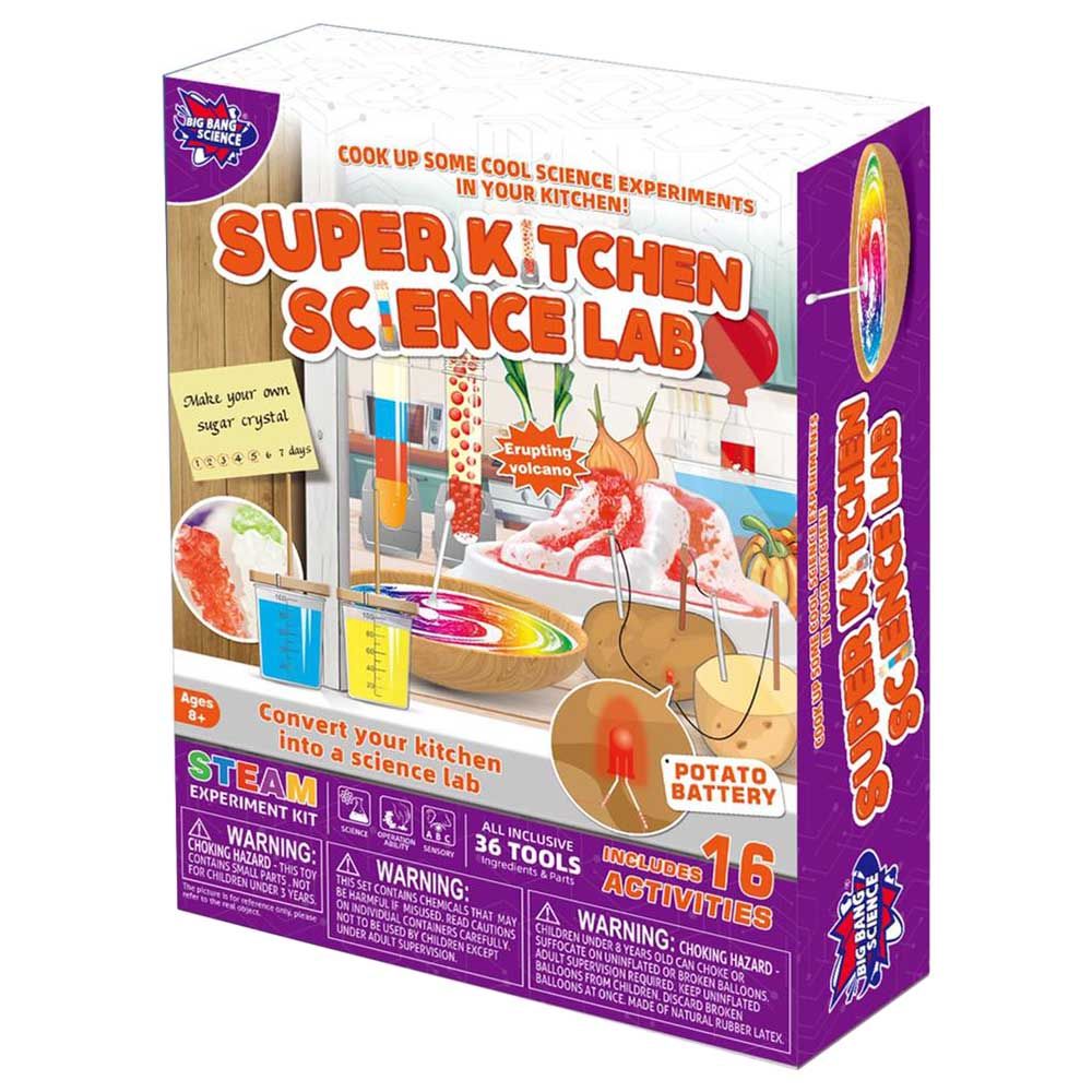 Brain Giggles - STEM Super Kitchen Science Lab Kit