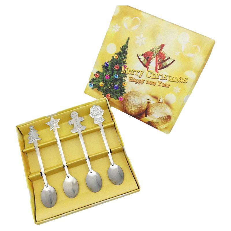 Brain Giggles - Stainless Steel Christmas Spoon Pack