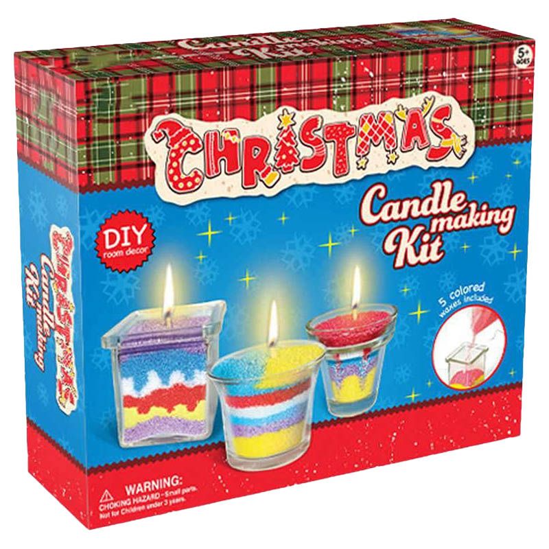 Brain Giggles DIY Christmas Candle Making Set