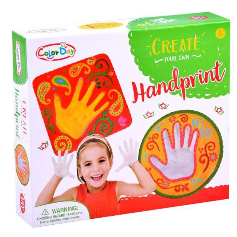 Brain Giggles DIY Hand Print Plaster Impressions Kit