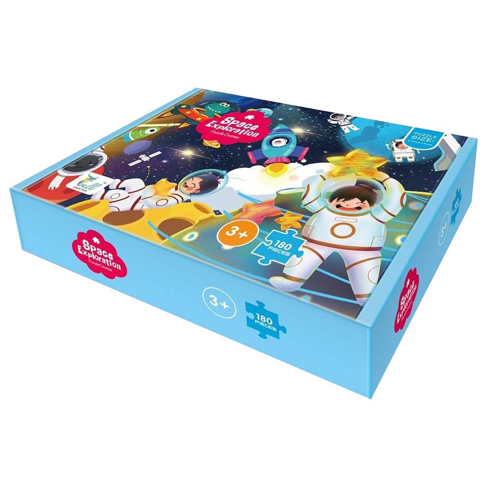 Brain Giggles 180pcs Space Theme Kids Puzzle