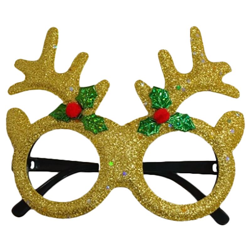 Party Propz - Christmas Glitter Party Glasses - Pack of 4 