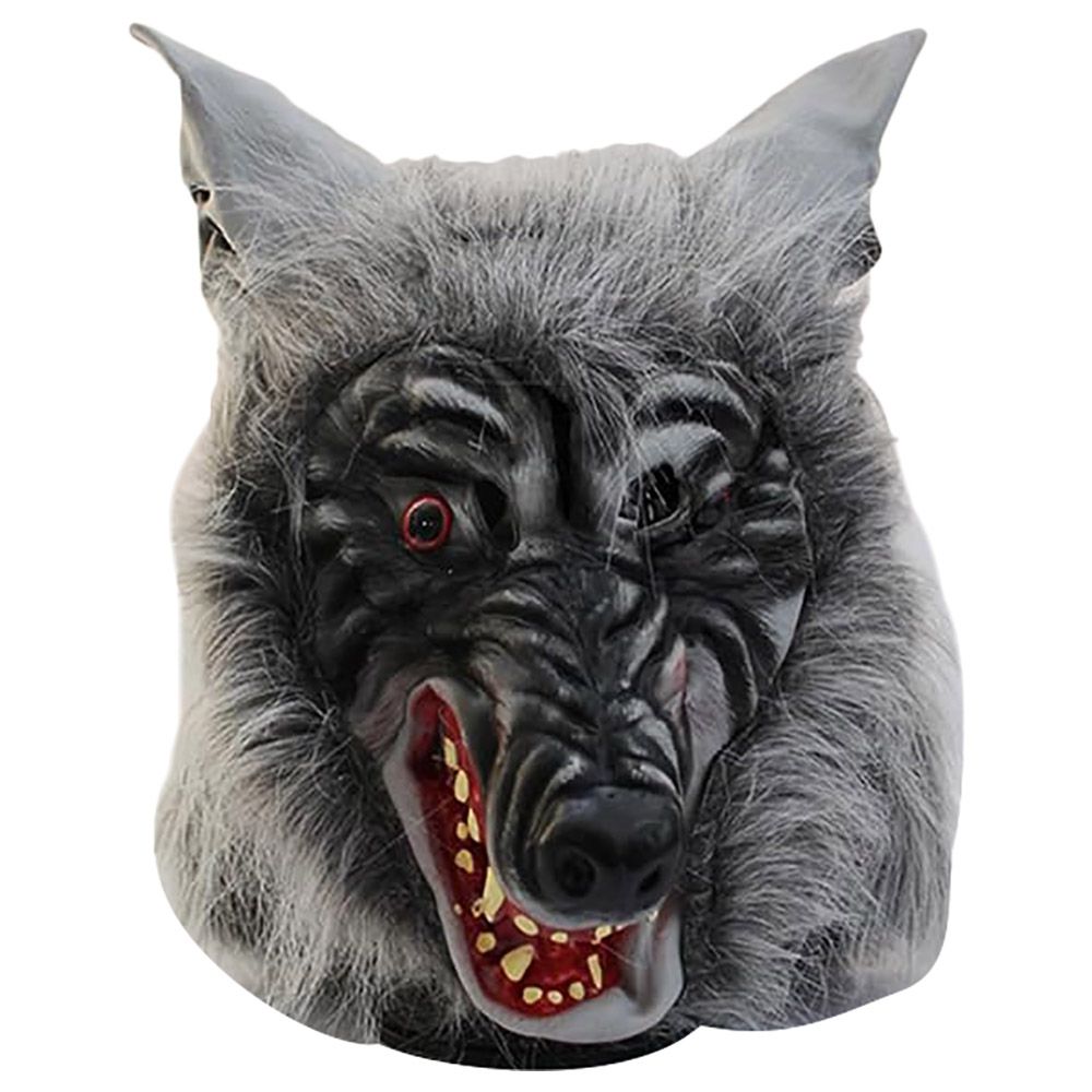 Brain Giggles - Halloween Werewolf Latex Full Head Scary Mask