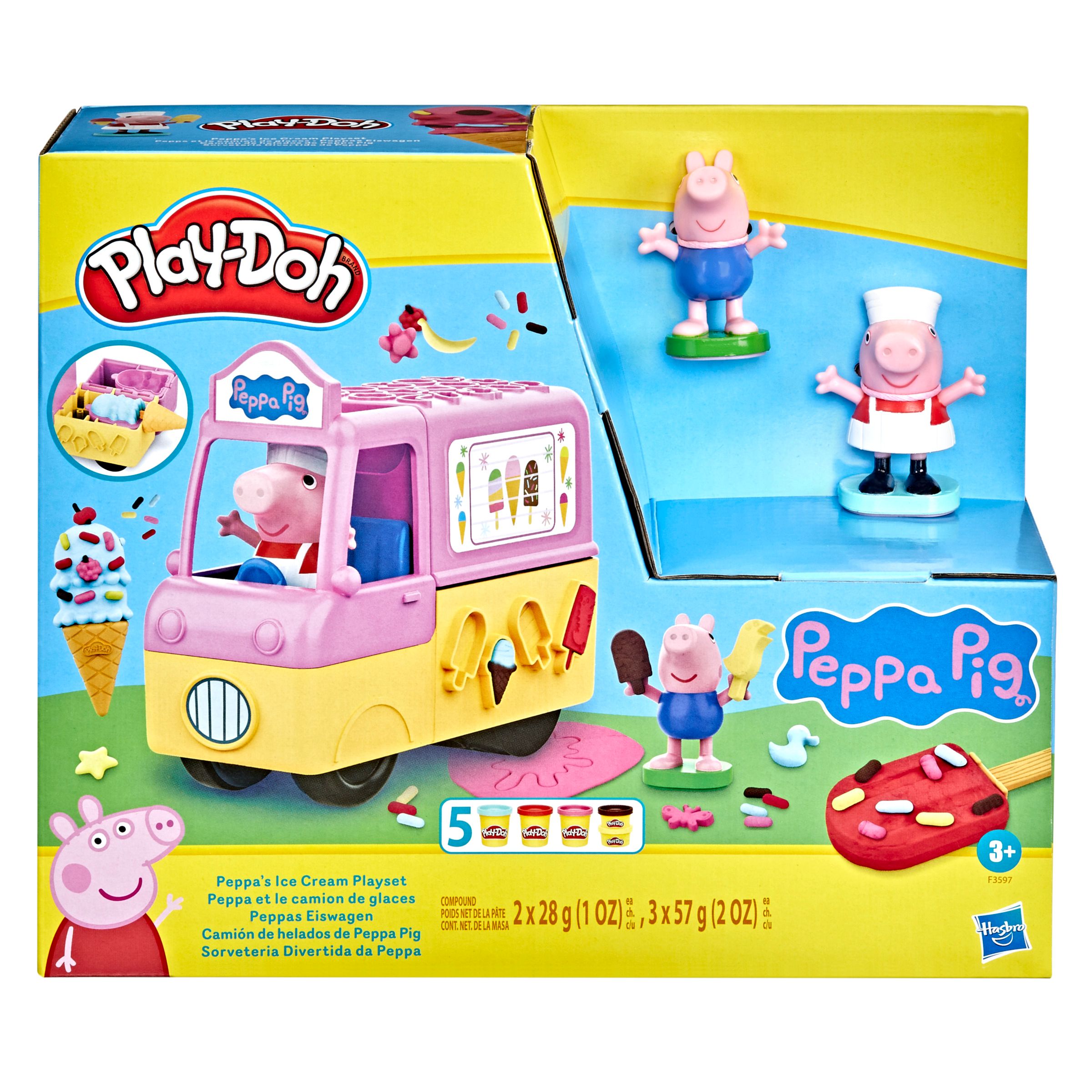 Hasbro - Play-Doh Peppa Pig Ice Cream Truck Playset