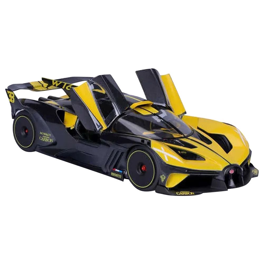 Bburago - 1/18 Bugatti Bolide Diecast Toy Car - Yellow