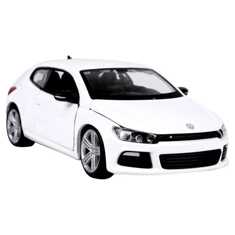 Bburago - 1/24 Volkswagen Scirocco Diecast Toy Car - White