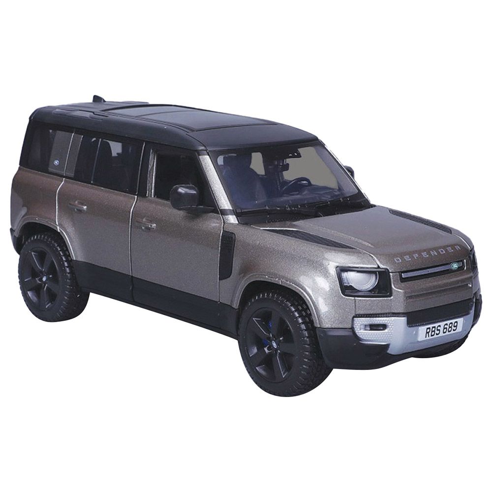 Bburago - 1/24 Land Rover Defender 2022 Diecast Toy Car - Silver