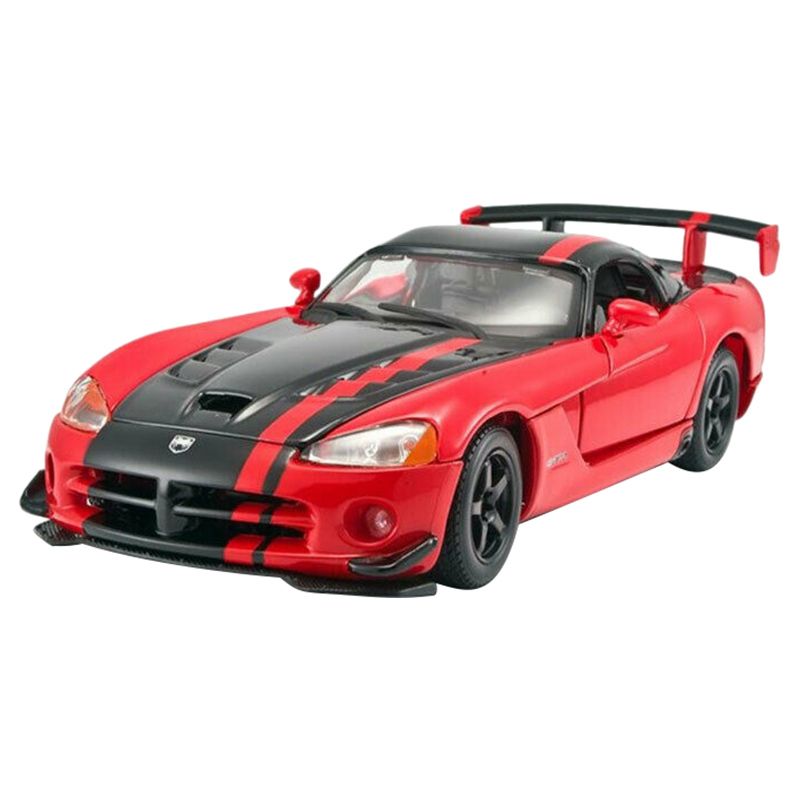 Bburago - 1/24 Dodge Viper SRT 10 ACR Diecast Toy Car - Red/Black