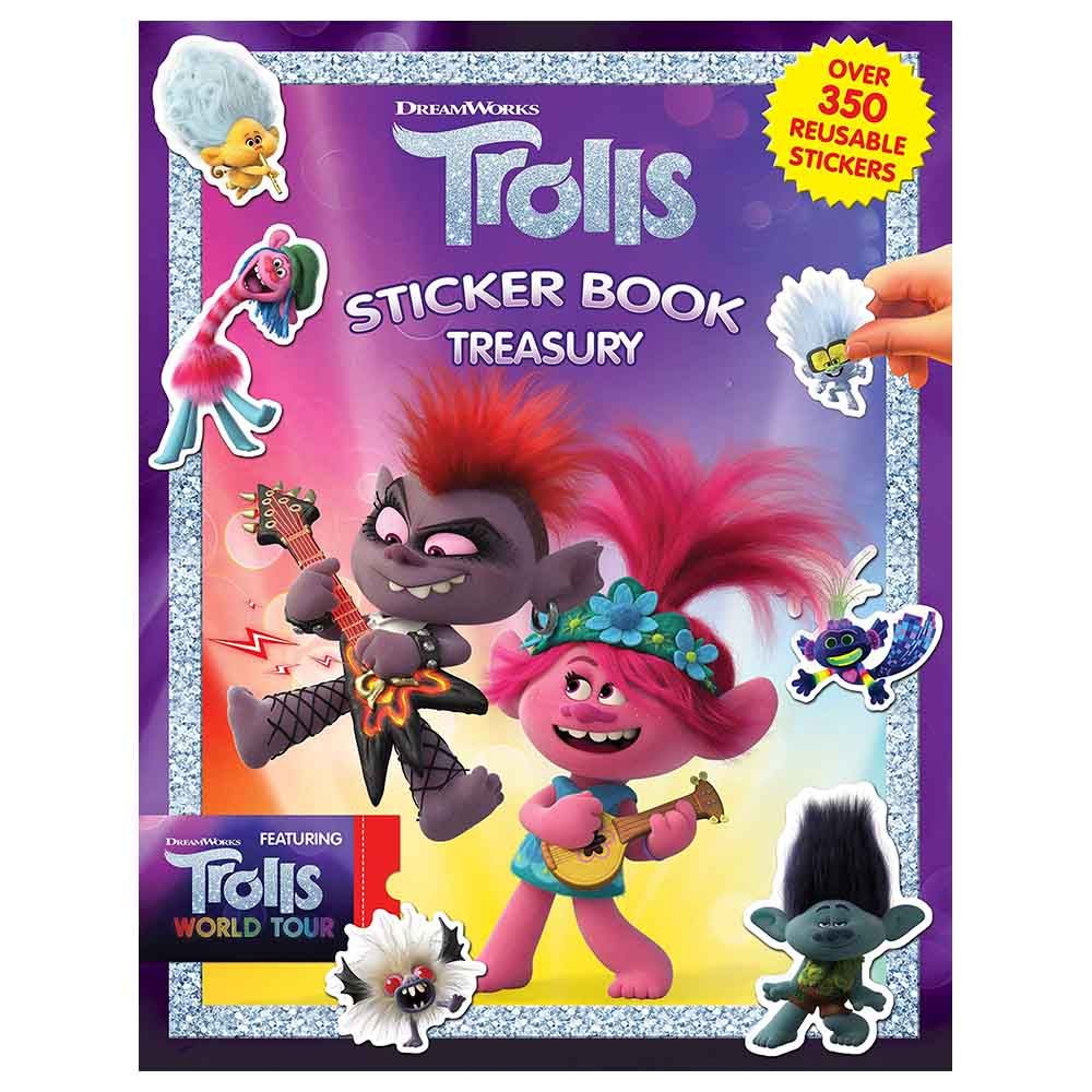 Universal Trolls 2 Sticker Book Treasury