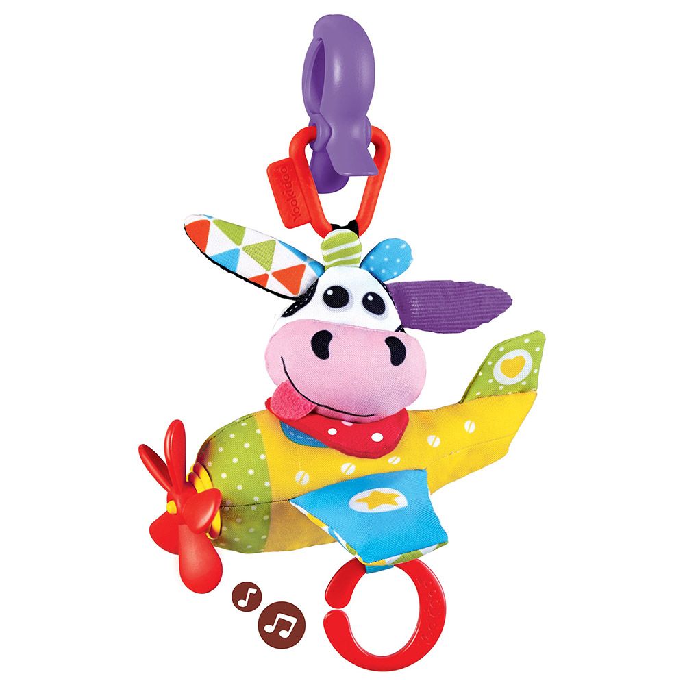 Yookidoo - Tap N Play Musical Plane - Cow