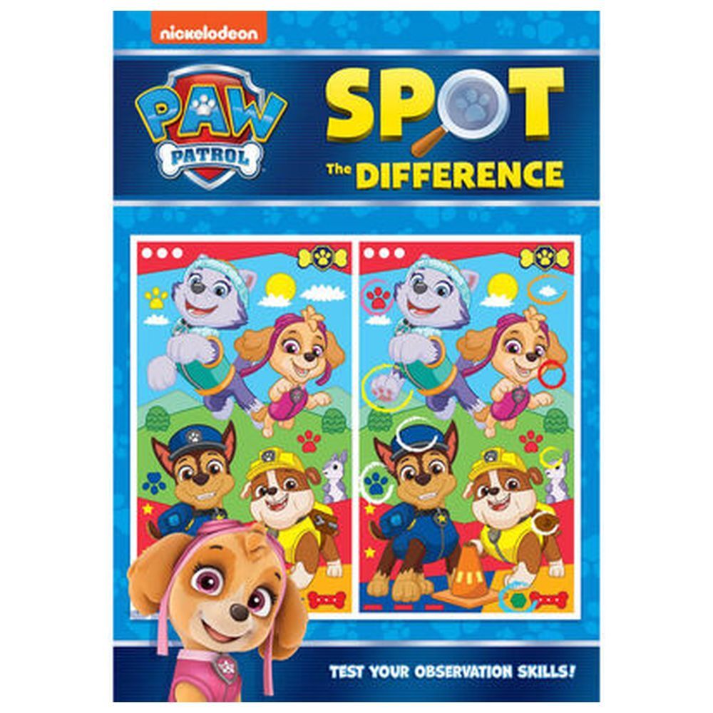 Paw Patrol Spot The Difference