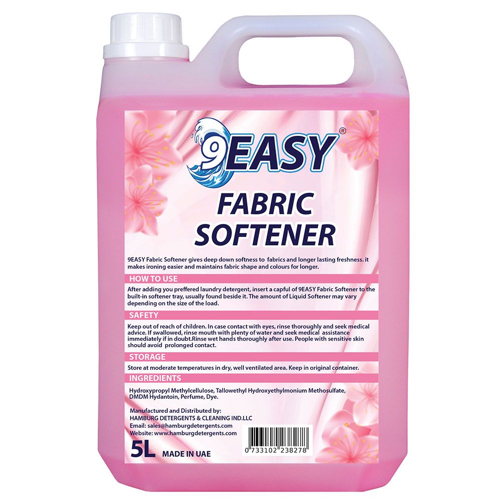 9EASY Fabric Softener Pink 5L