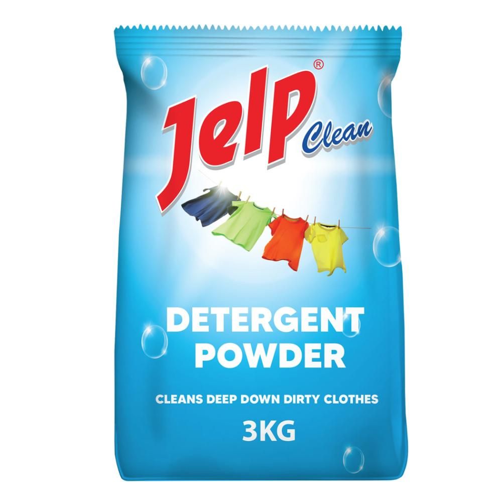 Jelp Clean - Detergent Powder Bag 3kg 