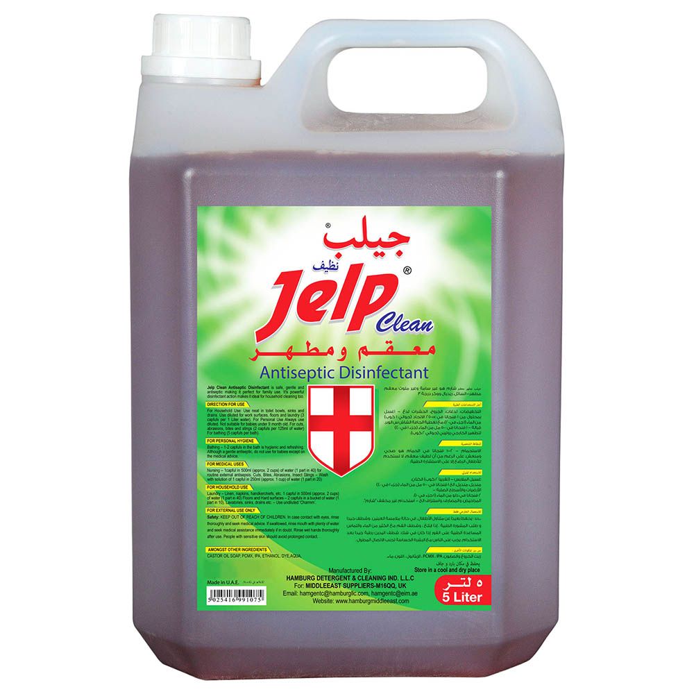 Jelp Clean - Antiseptic Disinfectant 5L