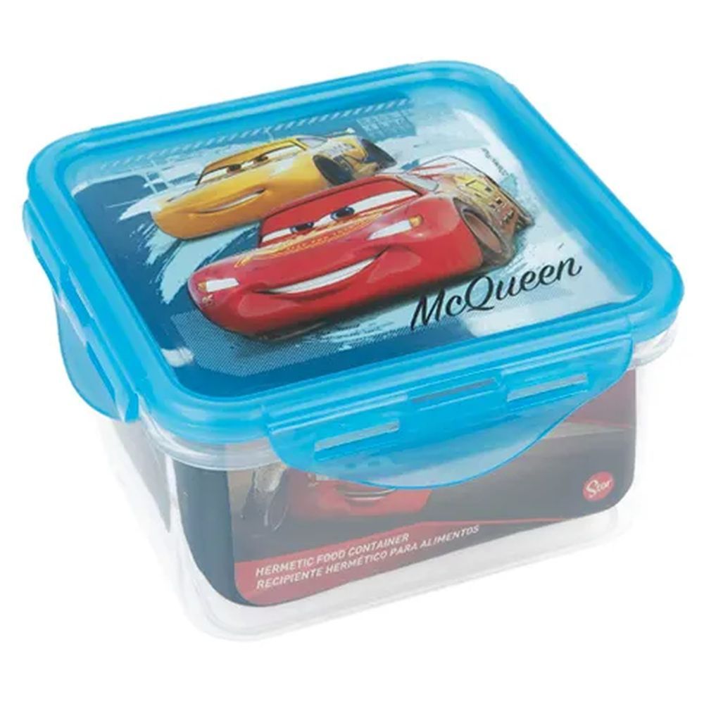 Disney Cars - Square Cars Race Ready Food Container 730ml