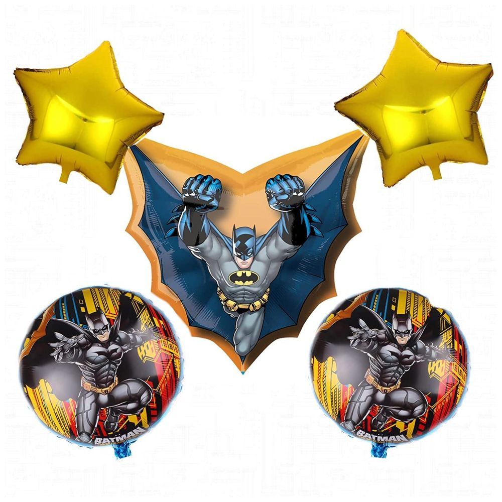 Highland - Batman Foil Balloons 5pcs