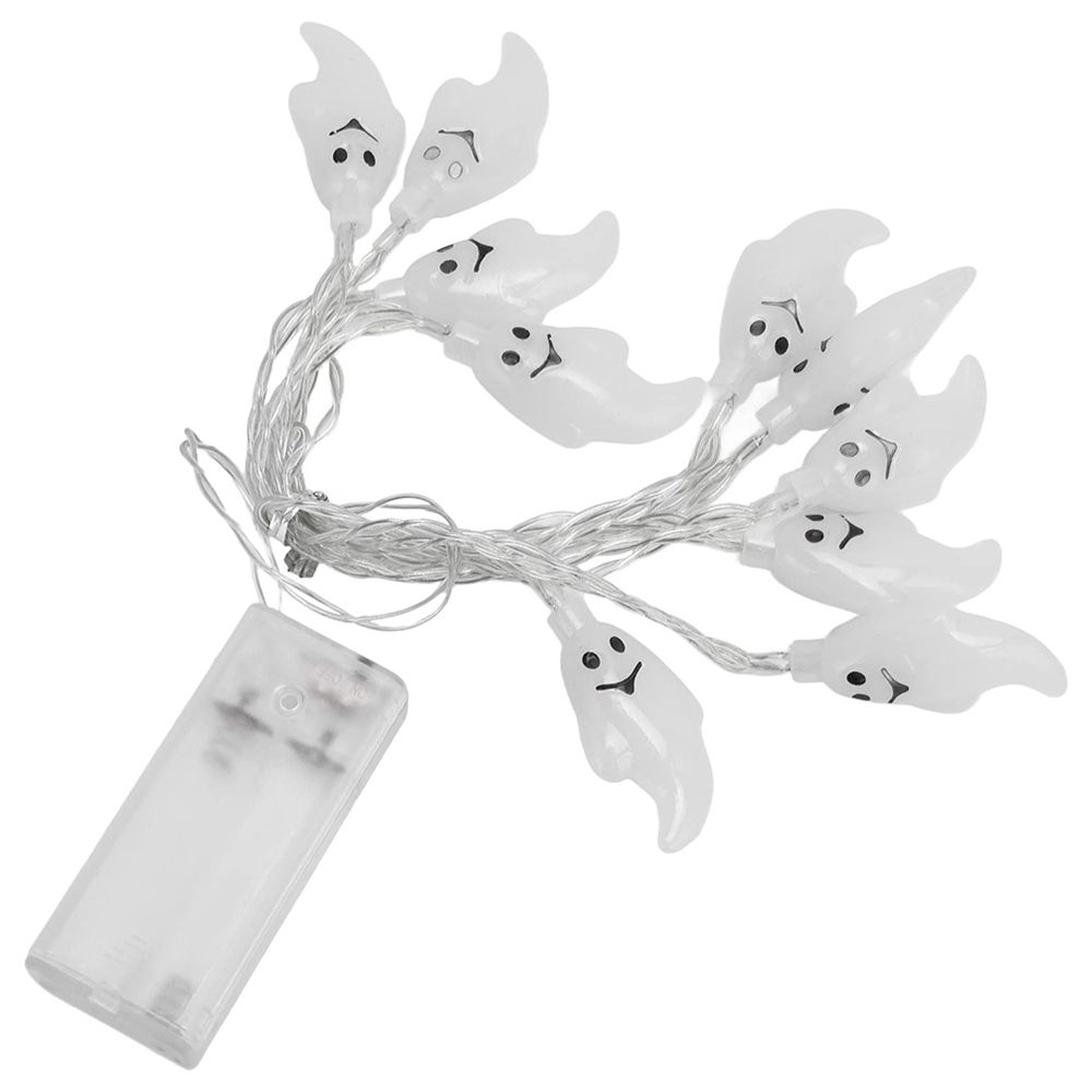 Highland - Ghost LED String Lights - Halloween - White