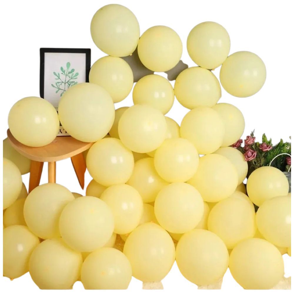 Highland - Pastel Yellow Balloons 50pcs