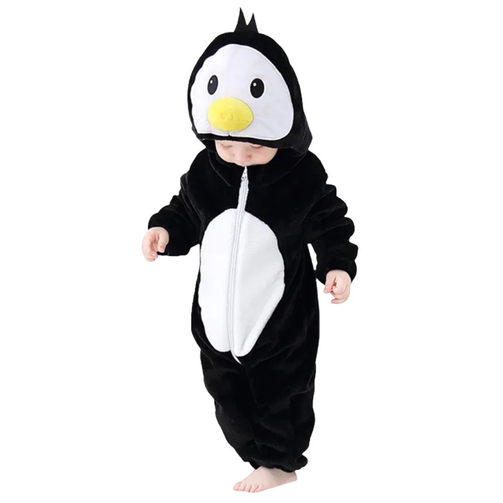 Highland - Kids Penguin Romper Animal Costume - Black & White