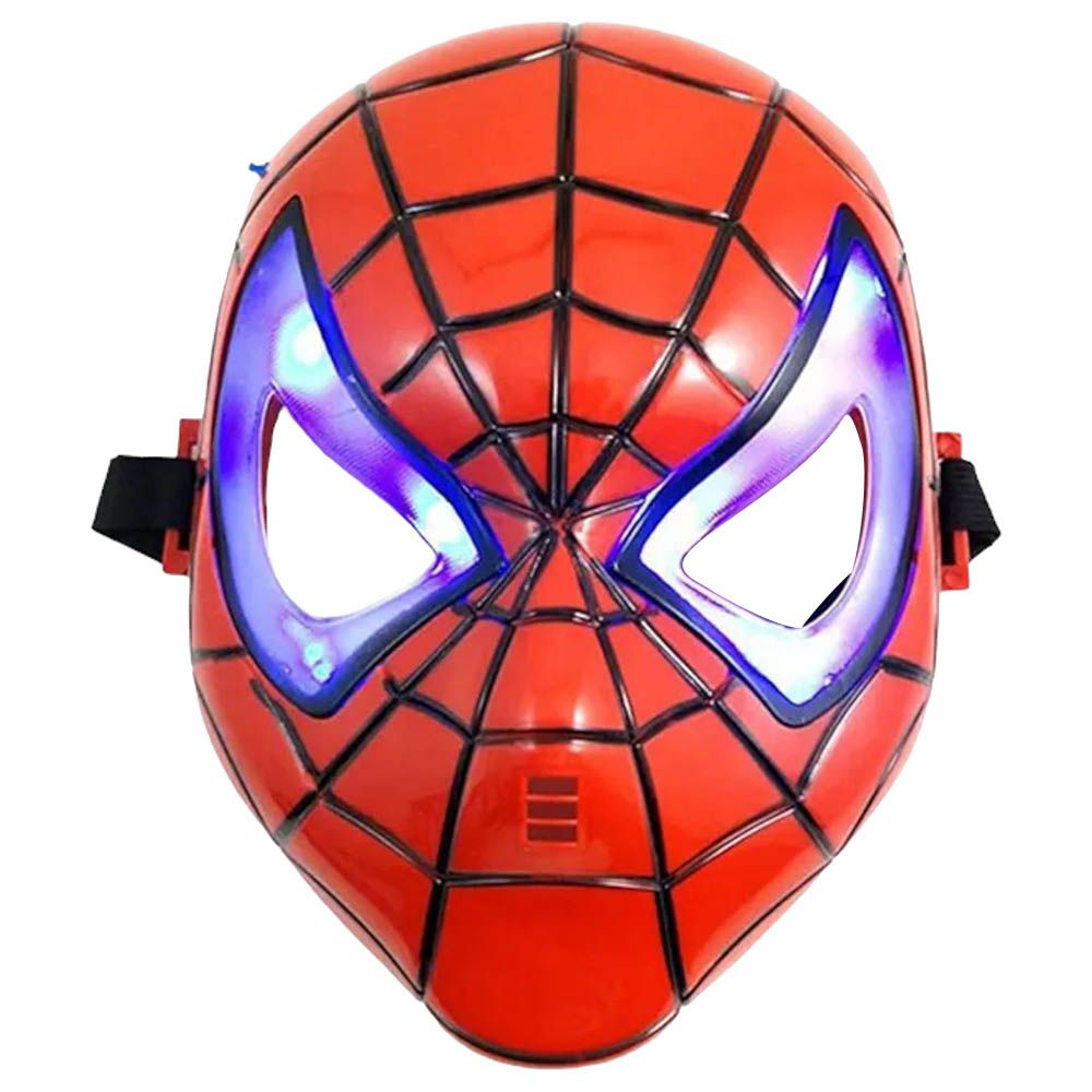 Highland - LED Spider-Man Halloween Mask - Red