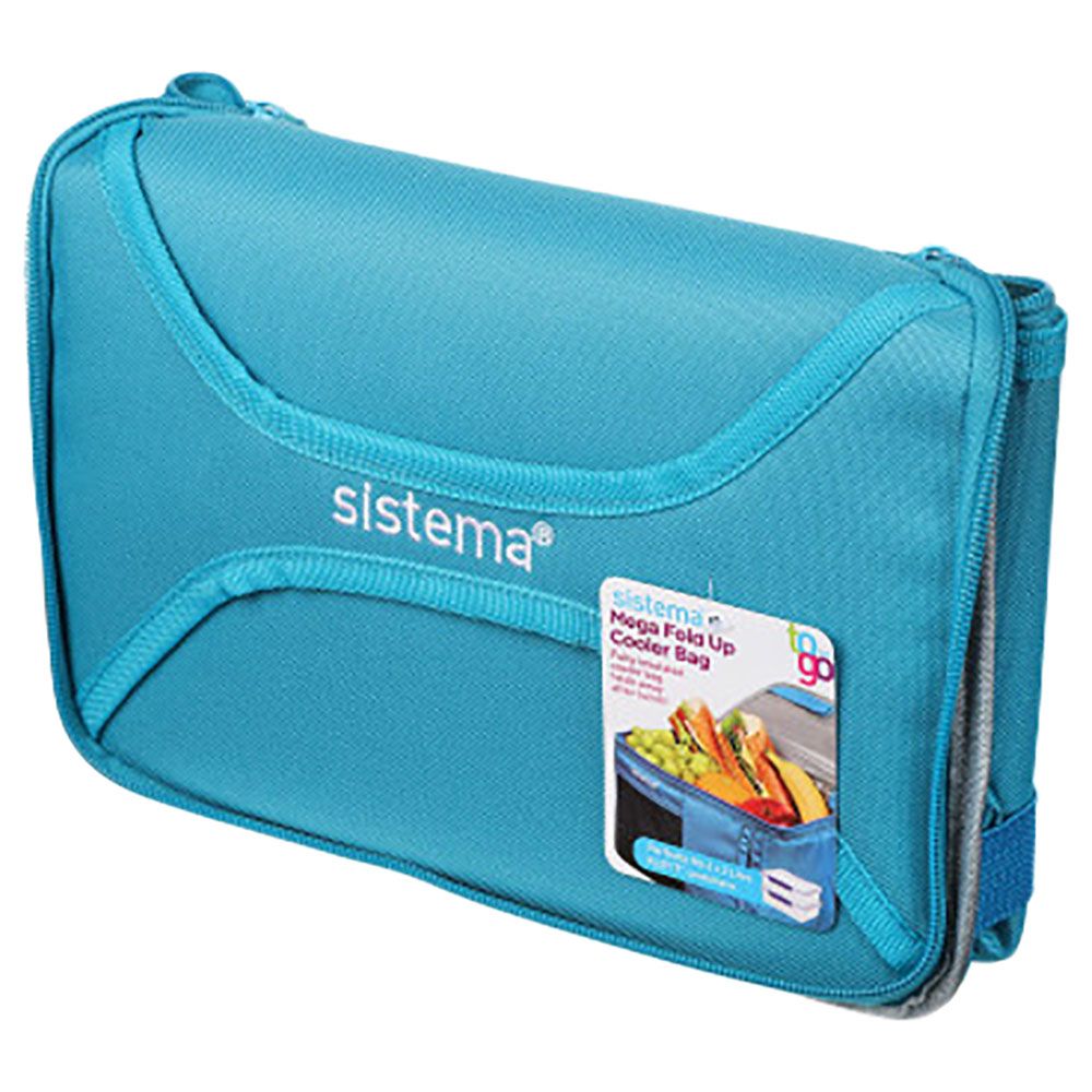 Sistema - Mega Fold Up Cooler Bag - Teal