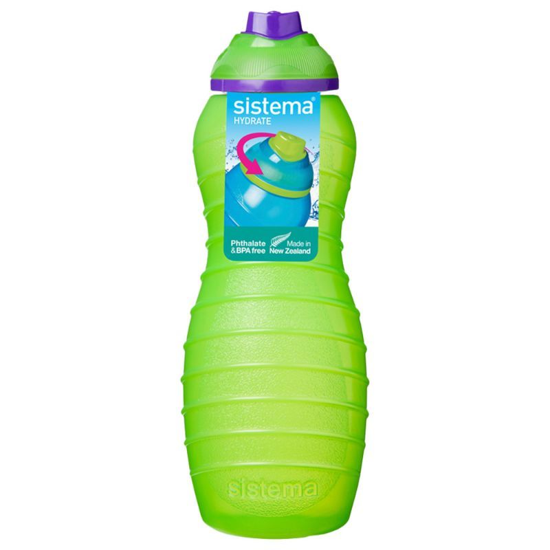 Sistema - Davina Water Bottle Twist N Sip 700ml - Green