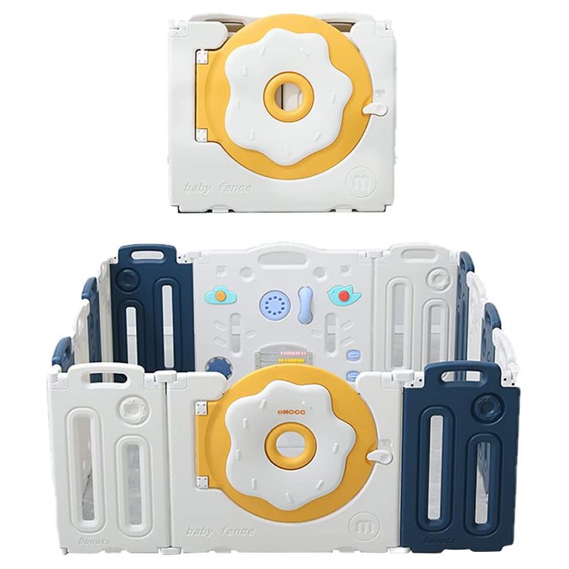 HOCC - 14 Panel Foldable Donut Playpen