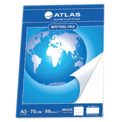 Atlas - Writing Pad A5 70gsm 80 Sheets