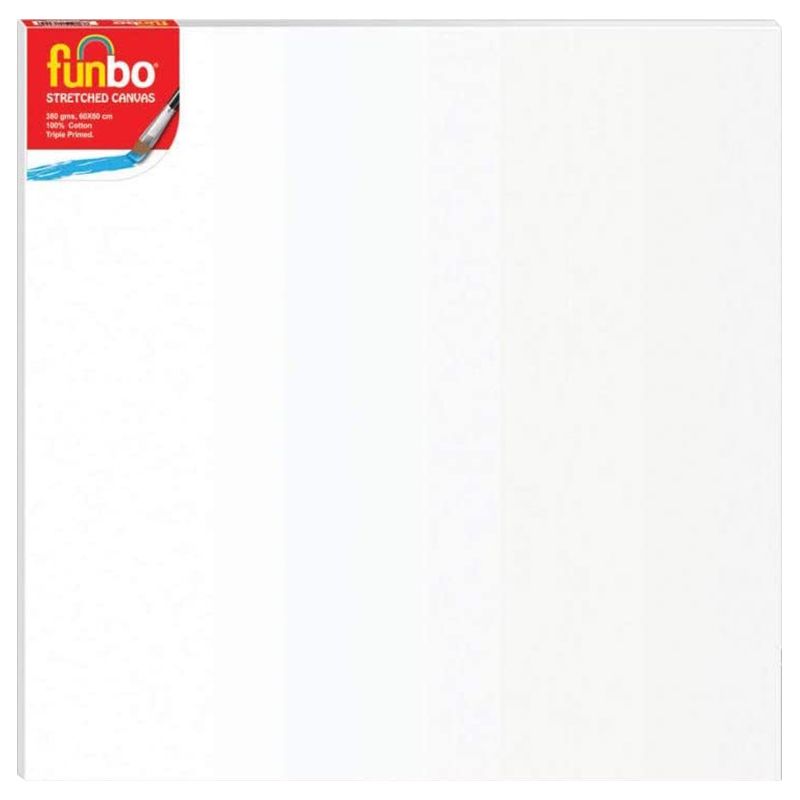 Funbo - Stretched Canvas 380gms - 60x60cm