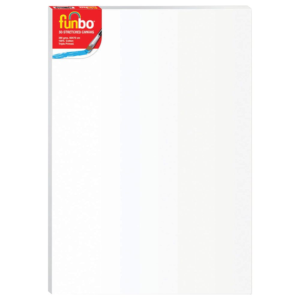 Funbo - Stretched 3D Canvas 380gms - 50x70cm