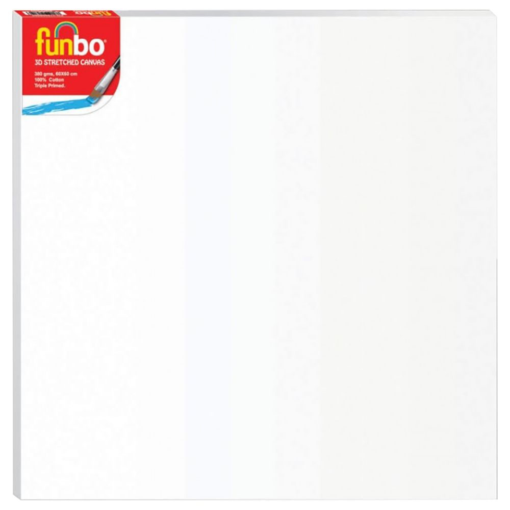 Funbo - Stretched 3D Canvas 380gms - 80x80cm