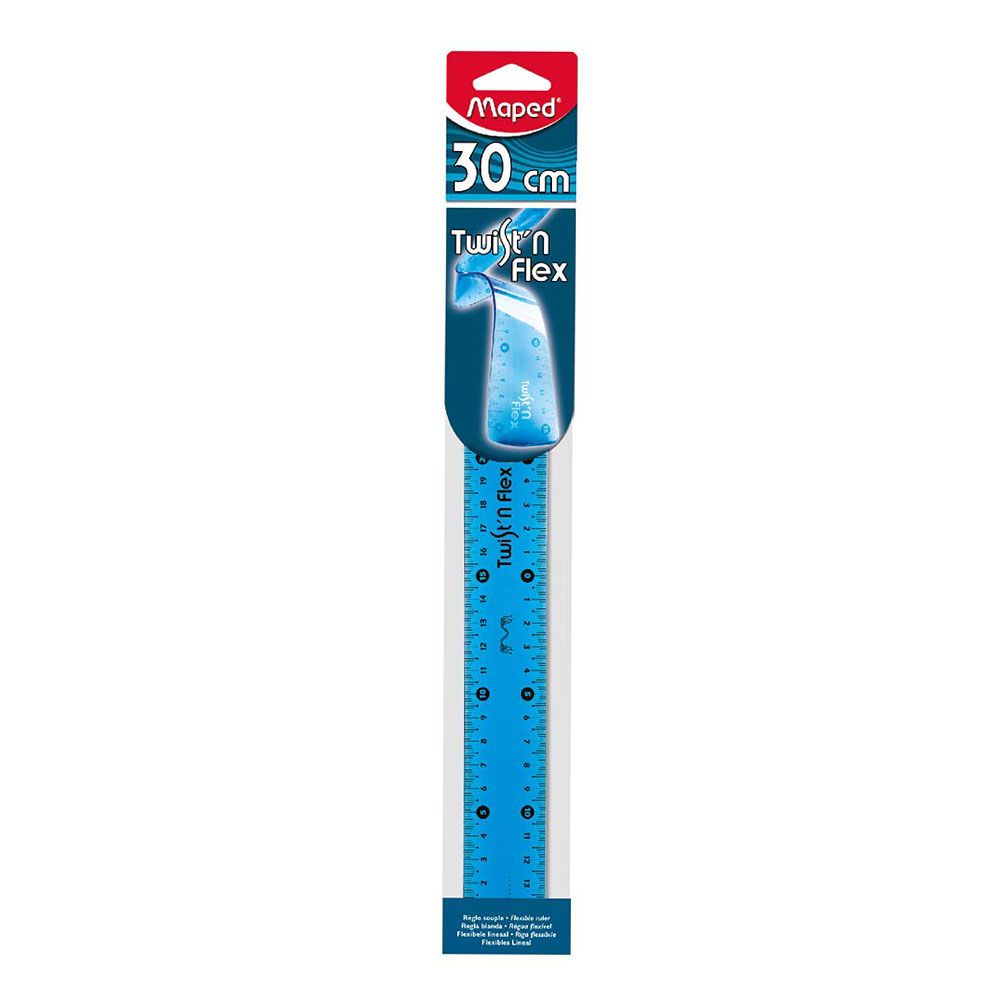 Maped - Twist 'n Flex Ruler 30cm, 1pc - Assorted