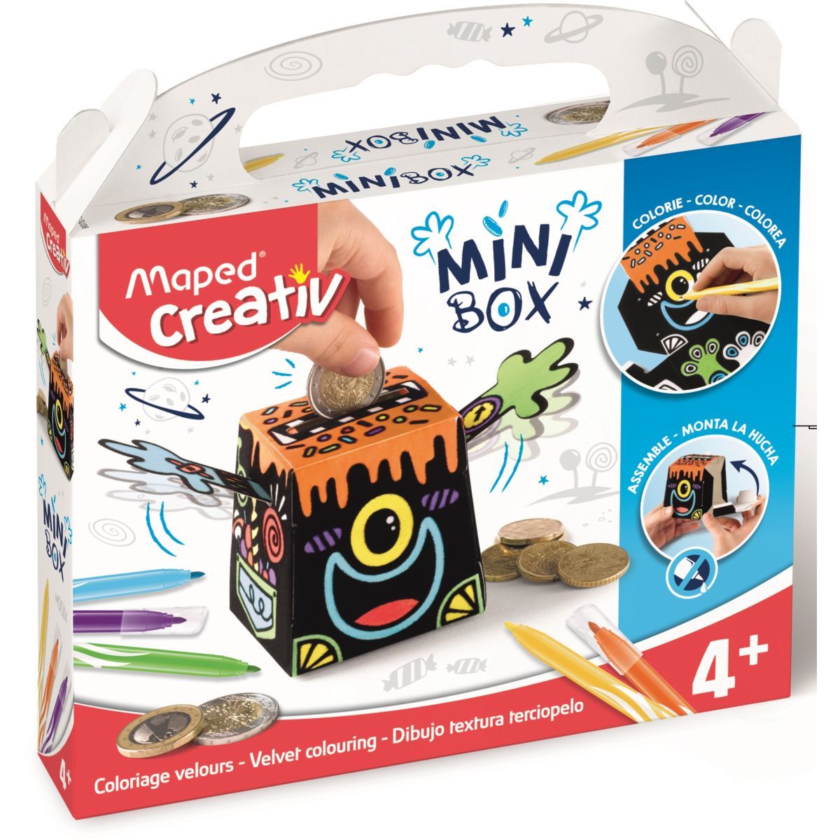 Maped - Creativ Mini Box Velvet Colouring