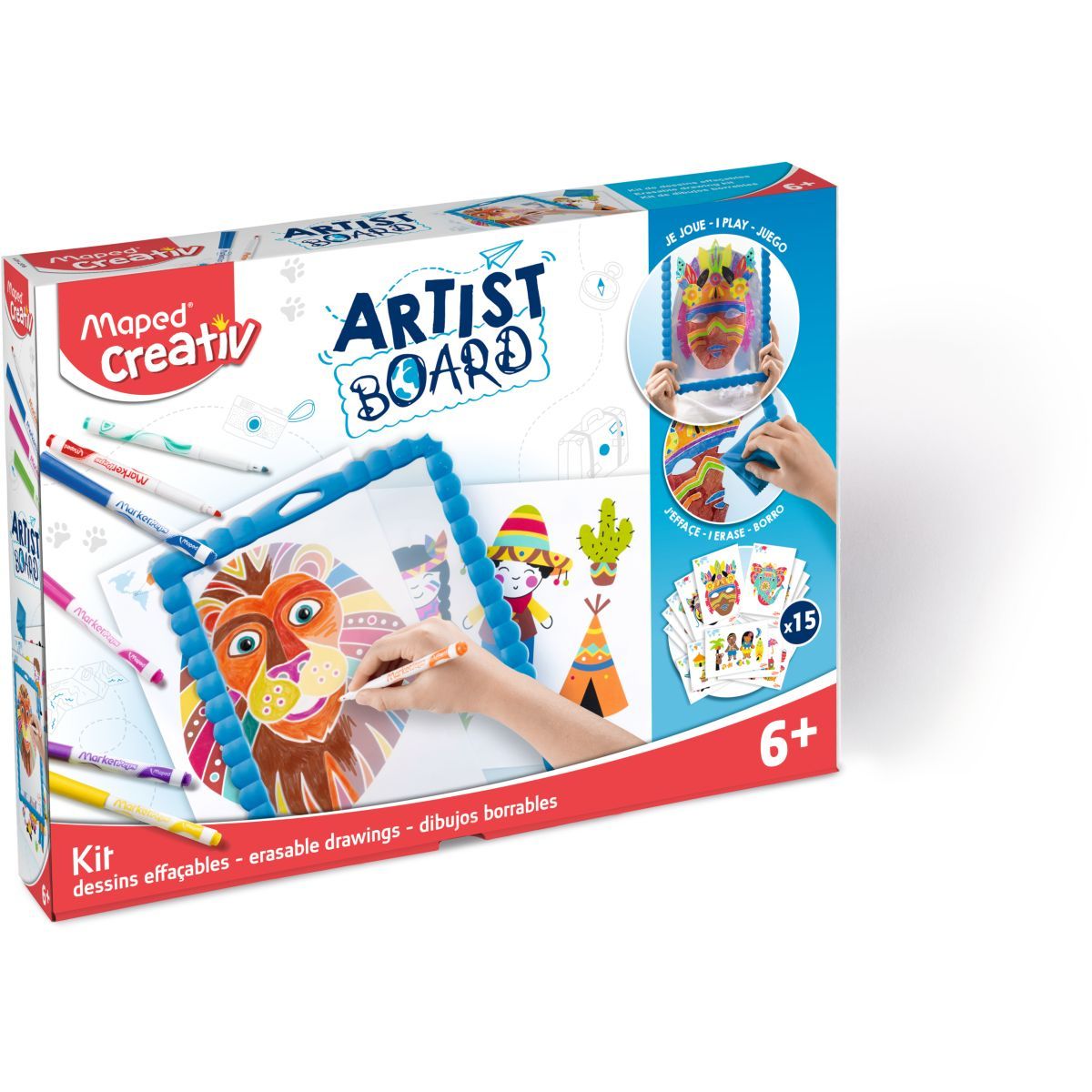 Maped - Creativ Artist Board Erasable Drawings