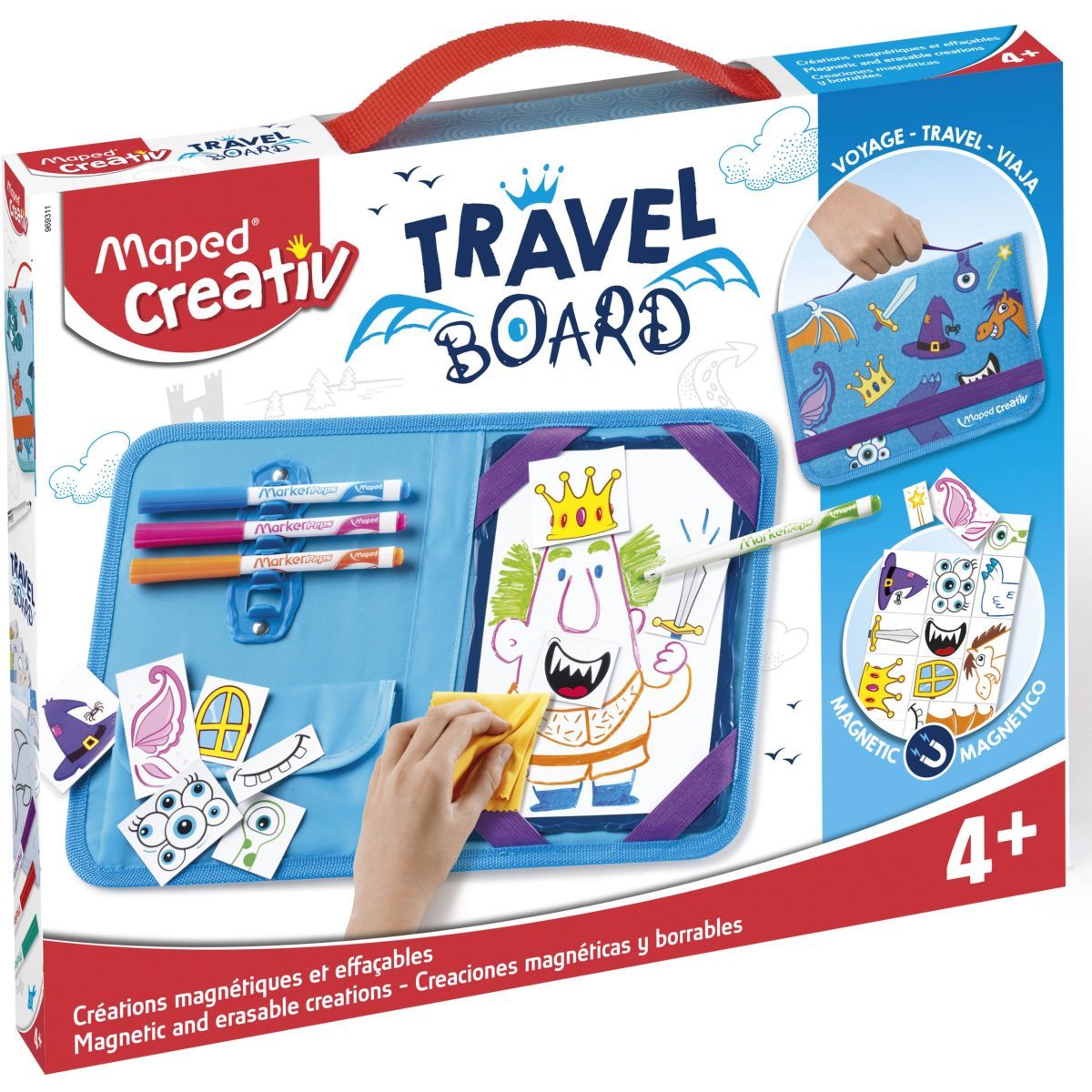 Maped - Creativ Travel Board Magnetic Creations