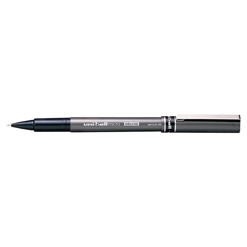 Uni-ball - Micro Delux Roller Ball Pens 1pc - Black