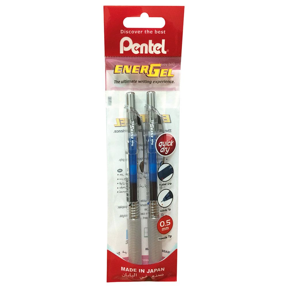 Pentel - Energel Infree 0.5mm 2pcs - Blue