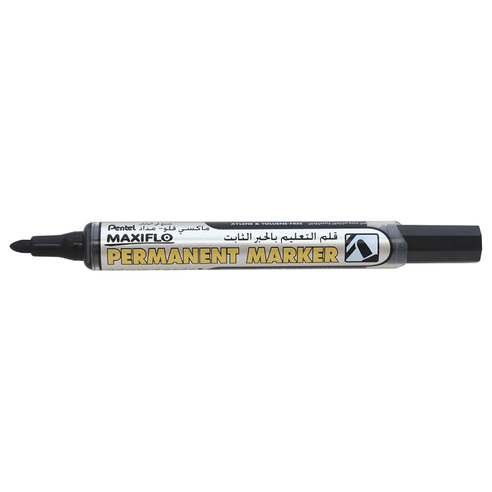 Pentel - Maxiflo Permanent 12pcs - Black