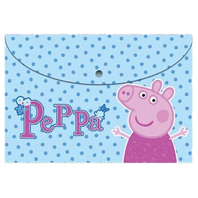 Diakakis - Folder With Button A4 Peppa Pig