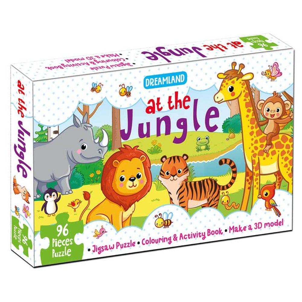 Educational Puzzles - At The Jungle